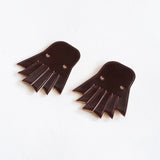 Shoe Quilt Tassel / Horween Shell Cordovan