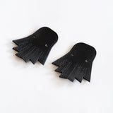 Shoe Quilt Tassel / Box Calf / col,BLACK