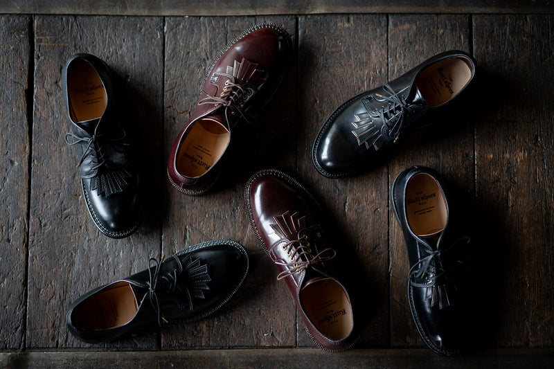 Shoe Quilt Tassel / Horween Shell Cordovan