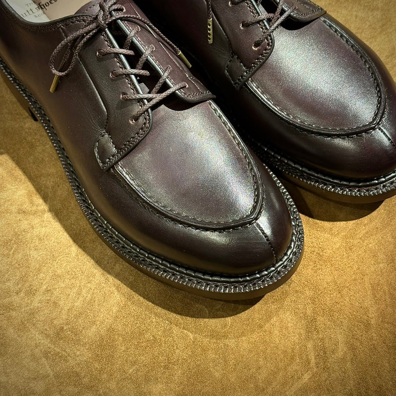 " RIDLEY " / French WaxCalf（SUPORT）-HAAS / col,Dark BROWN