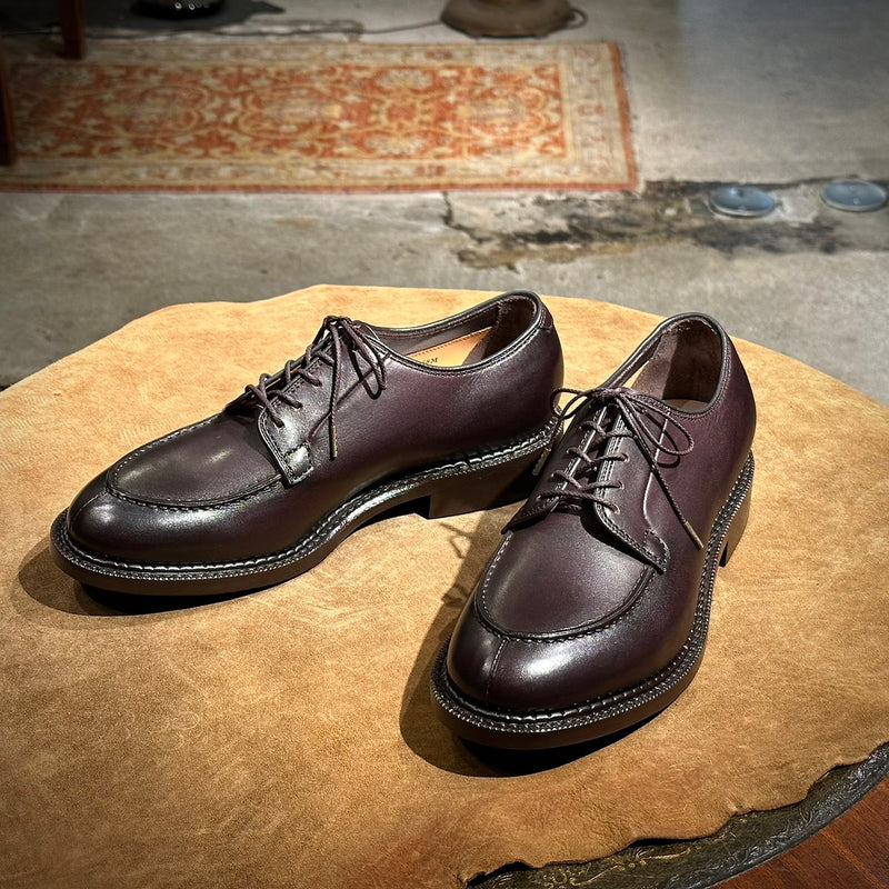 " RIDLEY " / French WaxCalf（SUPORT）-HAAS / col,Dark BROWN