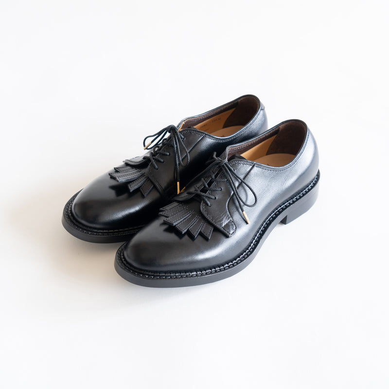 Shoe Quilt Tassel / Box Calf / col,BLACK