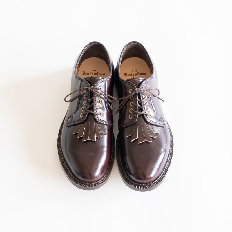 Shoe Quilt Tassel / Shell Cordovan（Horween Co.) / col,#8（BURGUNDY）