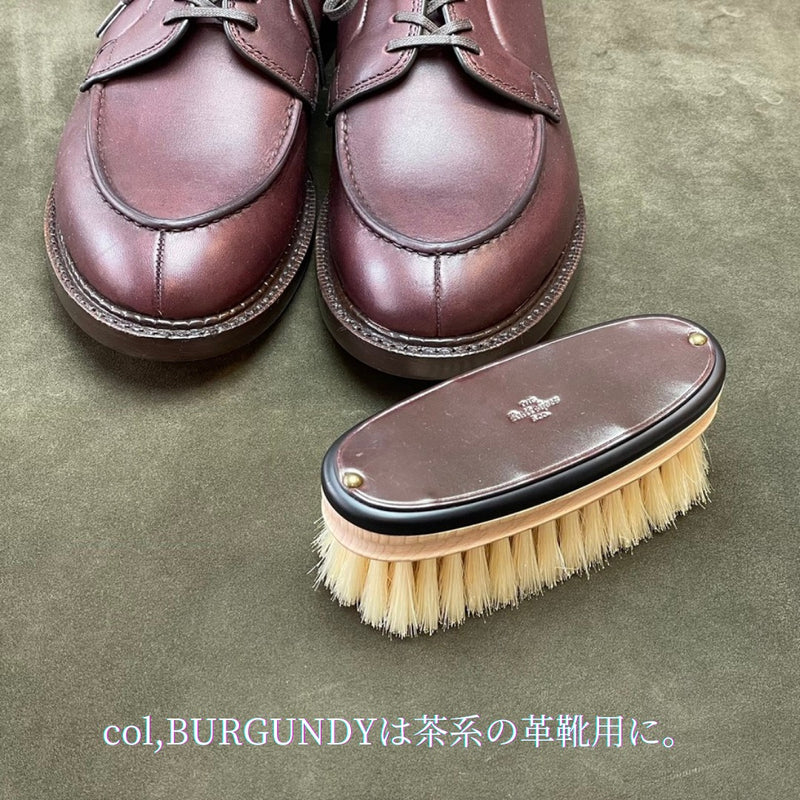 SHOE BRUSH - Pig Hair -  / 豚毛ブラシ【手植え】